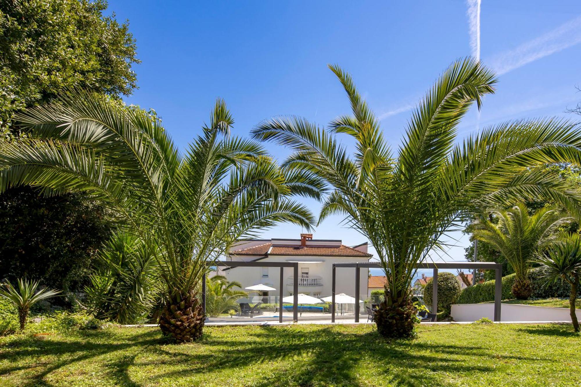 Villa Garden Apartment With Pool Opatija Zewnętrze zdjęcie