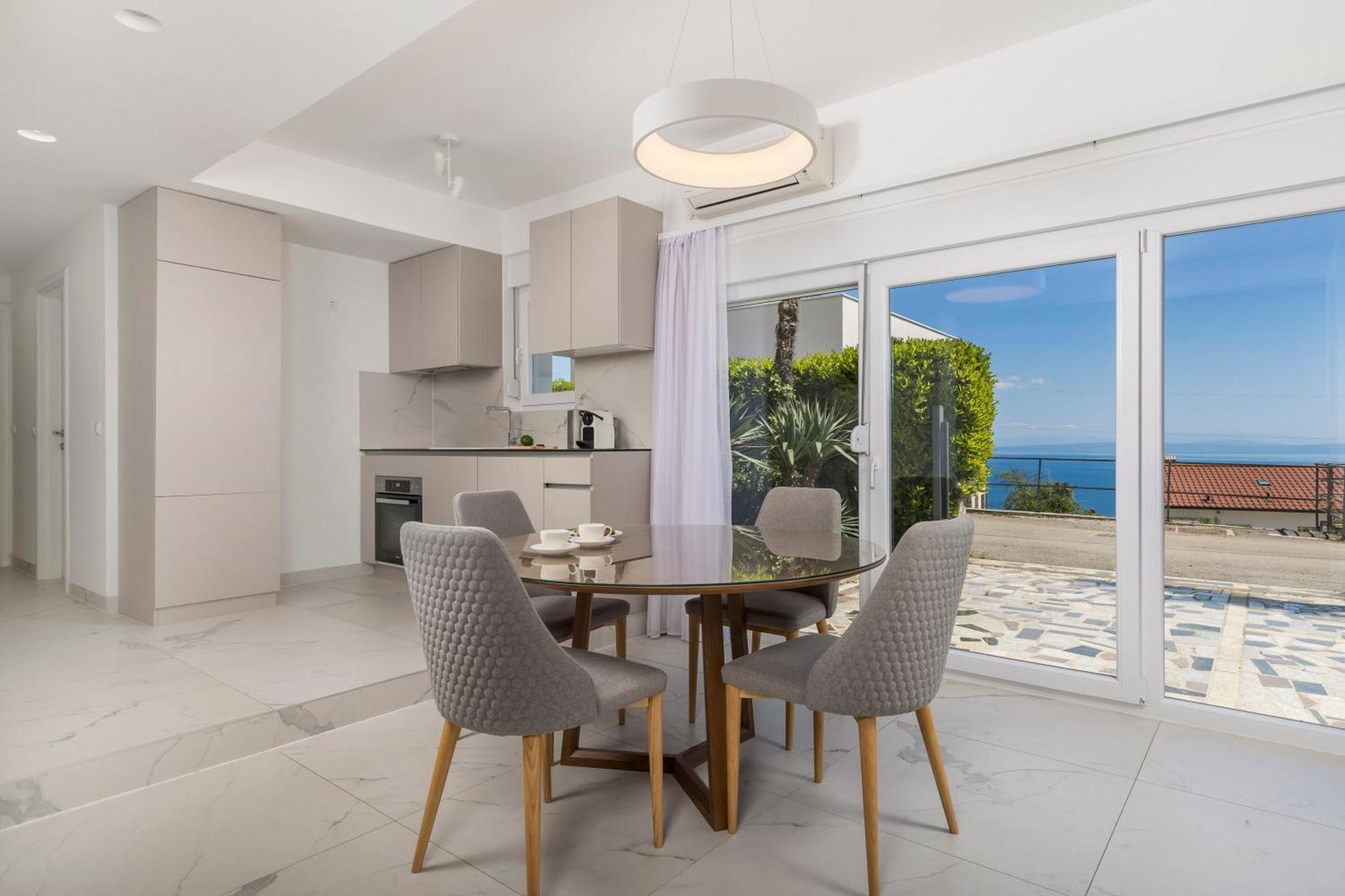 Villa Garden Apartment With Pool Opatija Zewnętrze zdjęcie