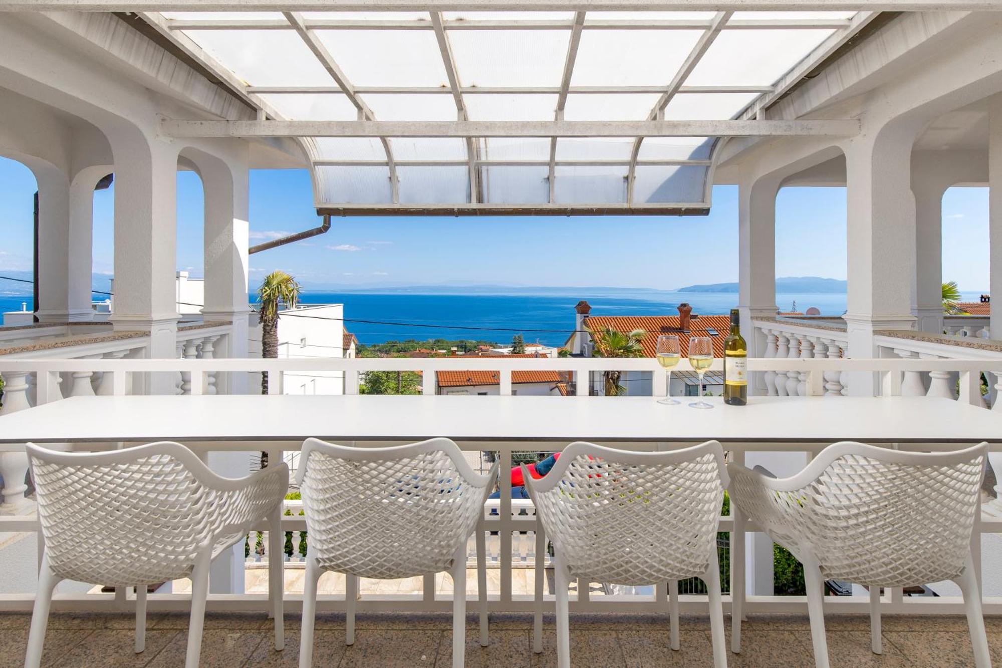 Villa Garden Apartment With Pool Opatija Zewnętrze zdjęcie