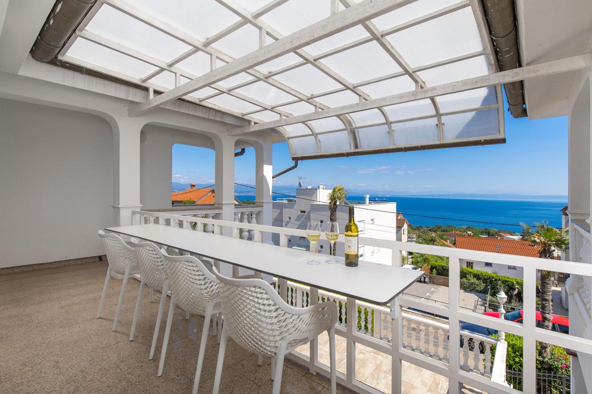 Villa Garden Apartment With Pool Opatija Zewnętrze zdjęcie