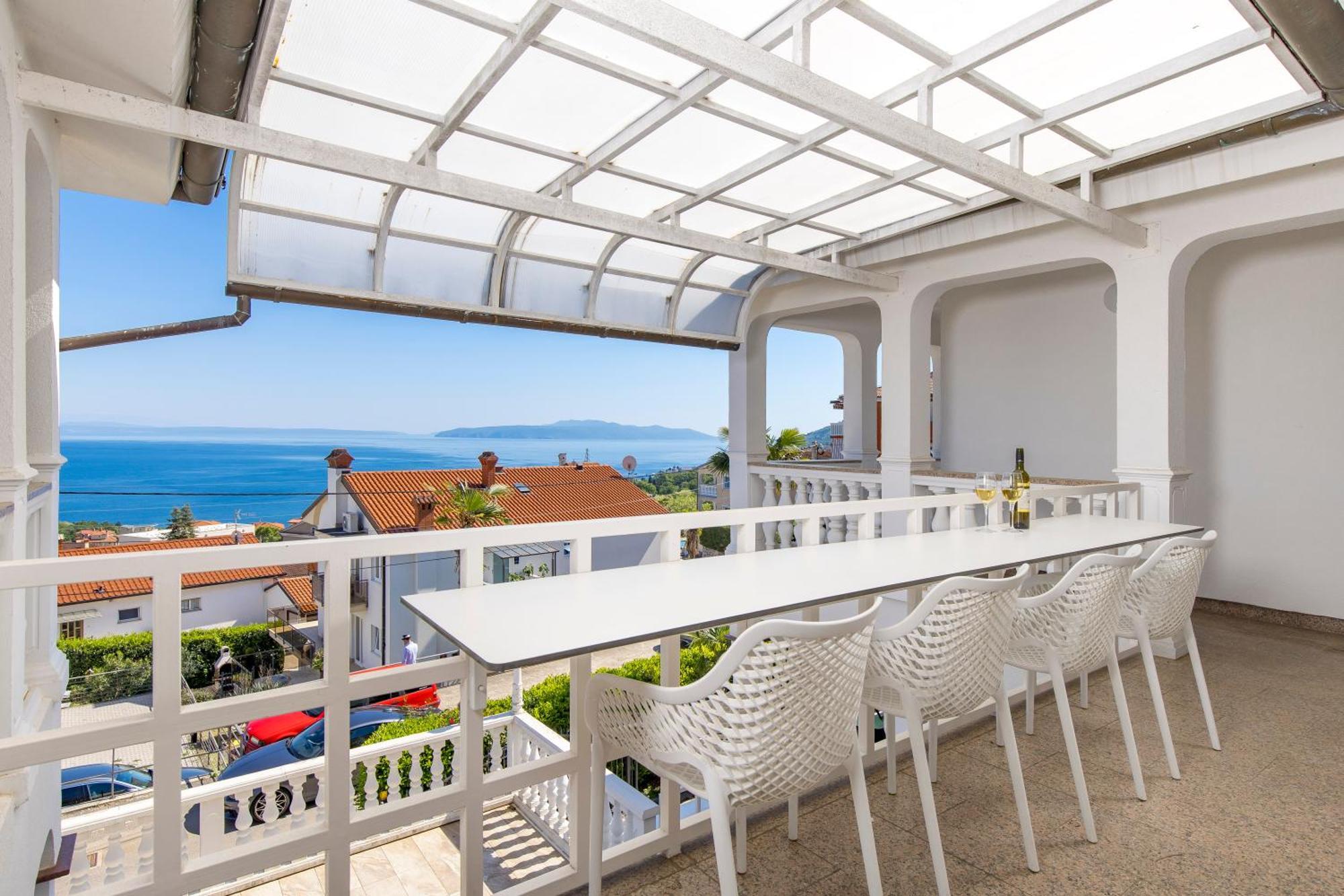 Villa Garden Apartment With Pool Opatija Zewnętrze zdjęcie
