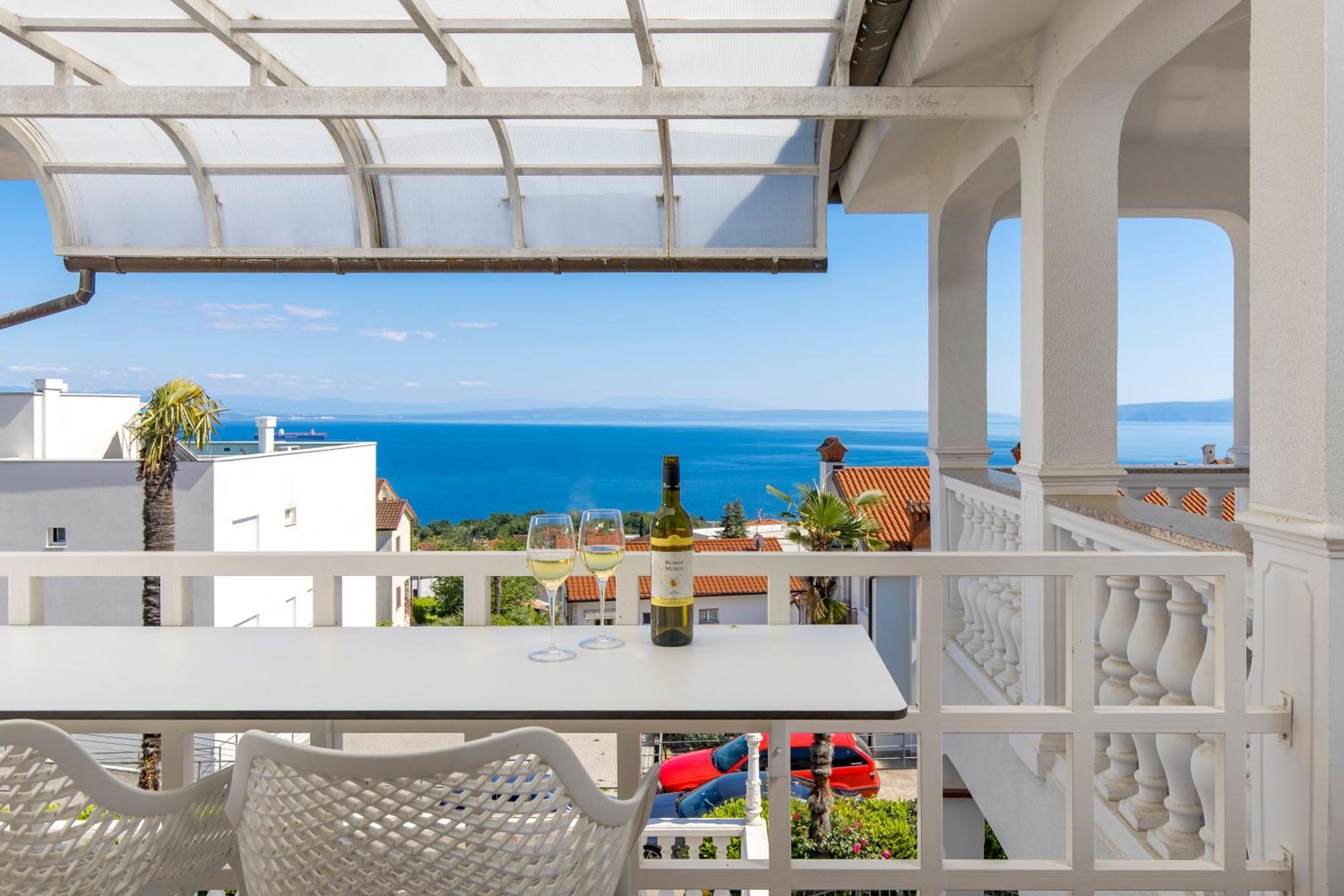 Villa Garden Apartment With Pool Opatija Zewnętrze zdjęcie