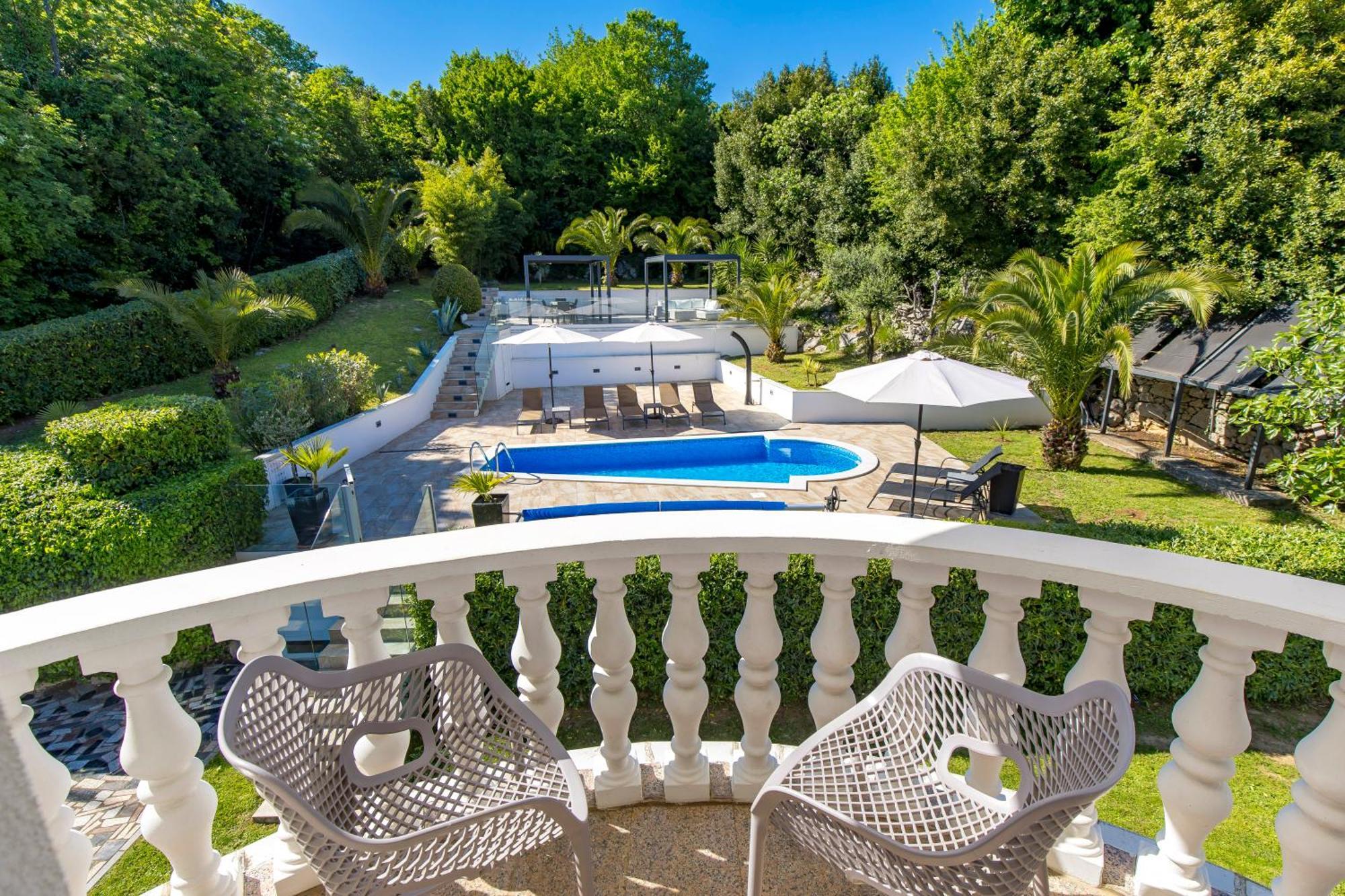Villa Garden Apartment With Pool Opatija Zewnętrze zdjęcie